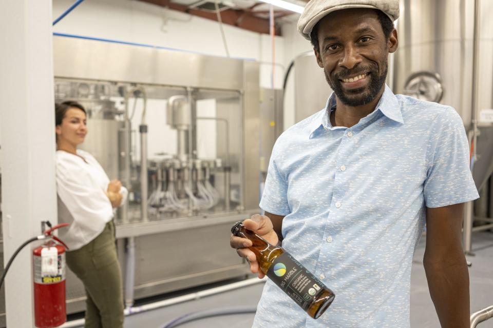 Big Marble Organics owner Dwayne Allen makes sustainable, ethical ginger beer and other premium soft drinks in Phoenix.