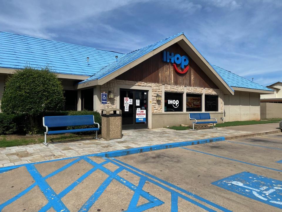 The IHOP restaurant on Broad Street in Wichita Falls has closed until further notice.