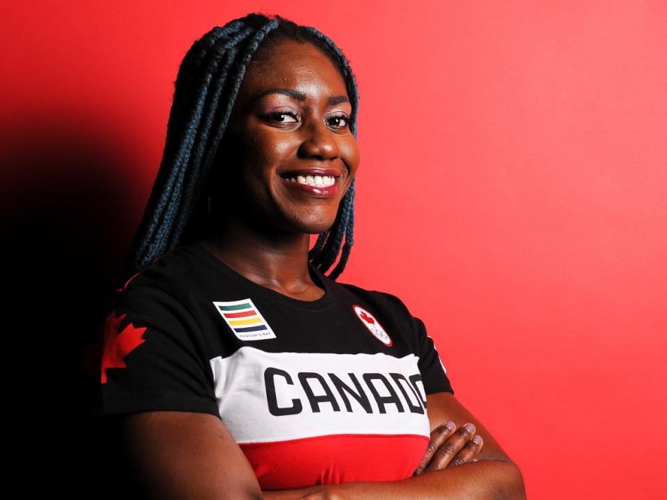 Toronto-born bobsleigh pilot Cynthia Appiah is gearing up for the 2022 Beijing Olympics.  (Derek Leung/Getty Images - image credit)