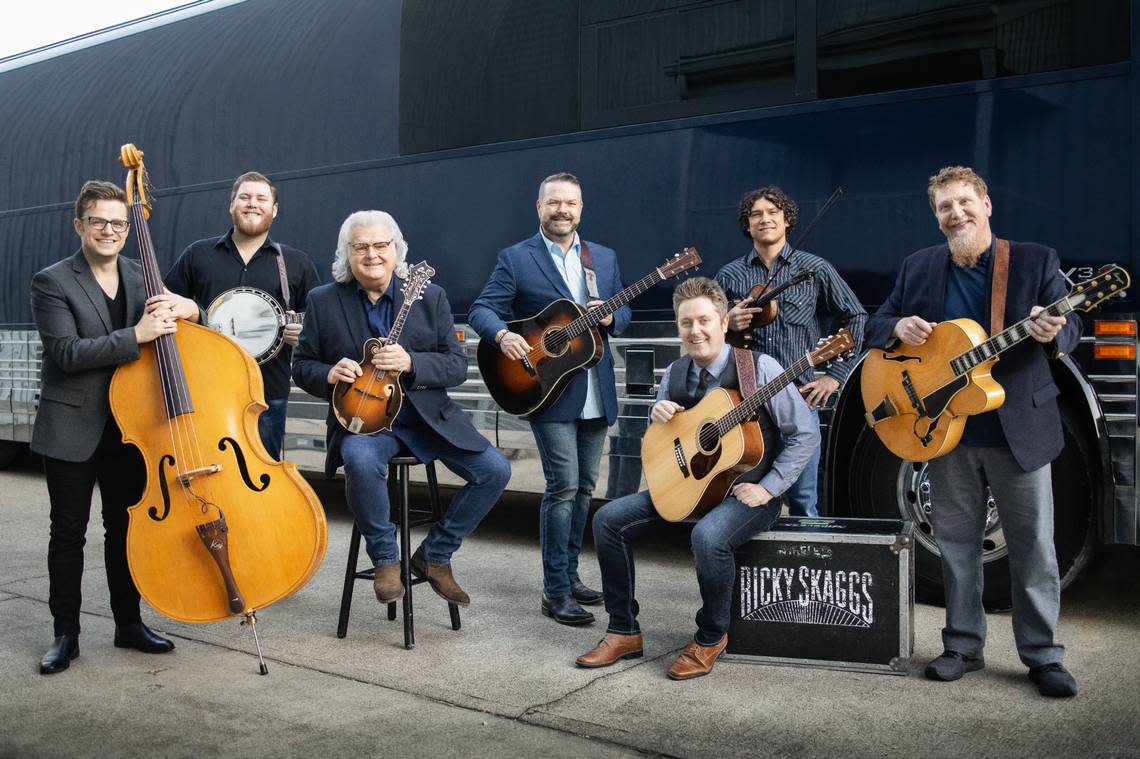 Ricky Skaggs and Kentucky Thunder perform in North Texas in May.