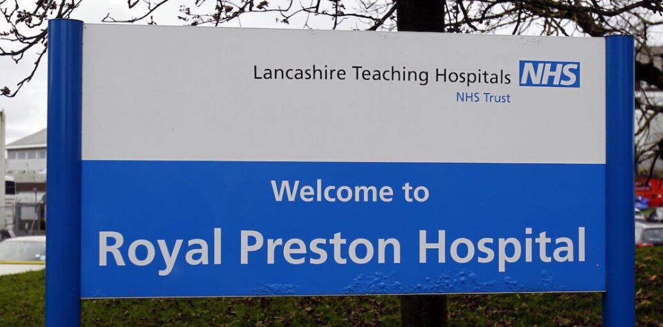 Sharon Jennings died at the Royal Preston Hospital (Picture: PA)