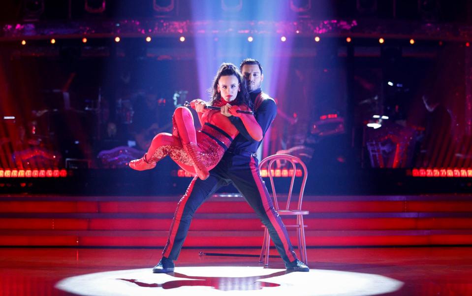 Ellie Leach and Vito Coppola danced their Couple's Choice