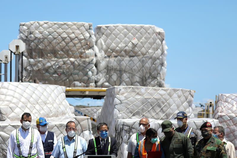 FILE PHOTO: Outbreak of the coronavirus disease (COVID-19), in Caracas