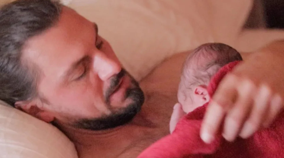 (PICTURED Dad James, holding newborn Aurora)This mum welcomed her baby after freebirthing her daughter at home without any medical intervention or scans throughout the entire pregnancy. Sophie Wild, 34, wanted to be in authority over her pregnancy and birth of her daughter, Aurora, now 11 months and opted for a freebirth at home in her barn conversion and an entire pregnancy without engagement with the medical system. The mum-of-two from Knutsford, Cheshire, described her free birthing experience as amazing, powerful and totally natural. After giving birth to her elder son, Aubrey, now five, and having hospital appointments throughout, it didn't feel right and she knew she was ready to take the step to freebirthing when she fell pregnant for the second time. SEE CATERS COPY