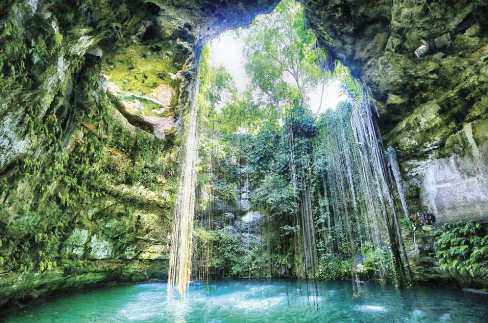 Cenote in Mexico