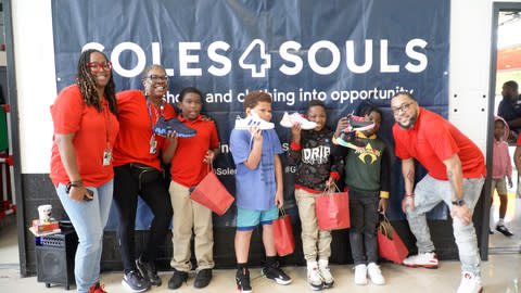 Soles4Souls shoe collection campaign