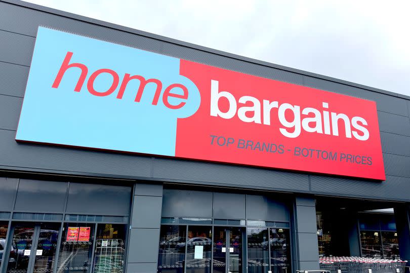 Home Bargains Shop Front