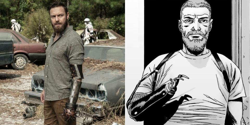 Aaron vs Rick TWD