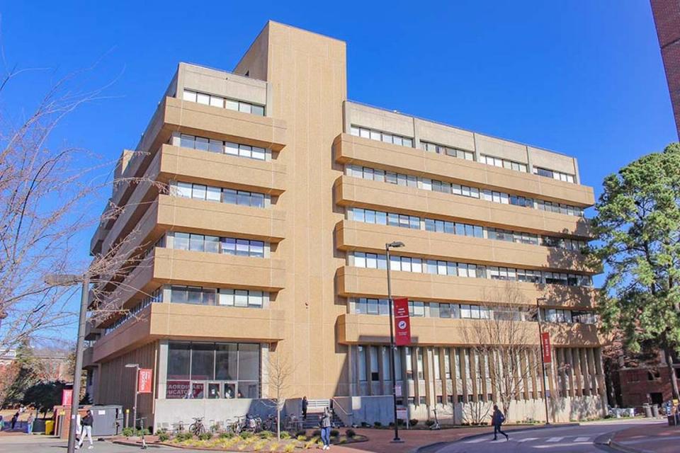 Poe Hall at NC State University.