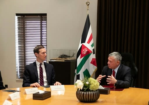 Jordan's King Abdullah II dismisses US talk of new ideas, telling Kushner a lasting Middle East peace requires an independent Palestinian state with east Jerusalem as its capital