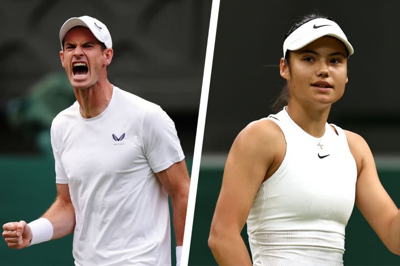 Murray and Raducanu are teaming up at this year's Wimbledon