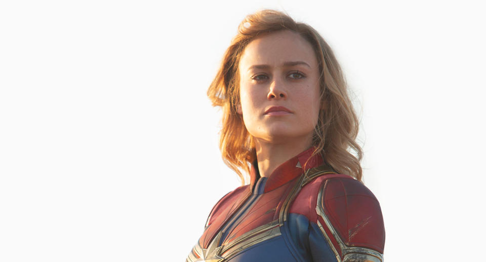 Brie Larson as Captain Marvel (Disney)