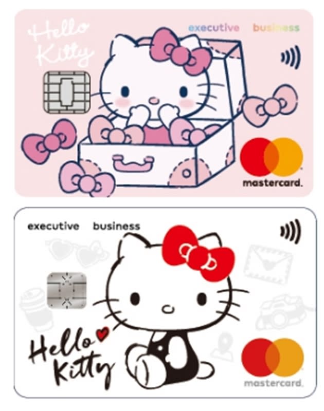 Hello Kitty分享聯名卡，光外貌就大加分