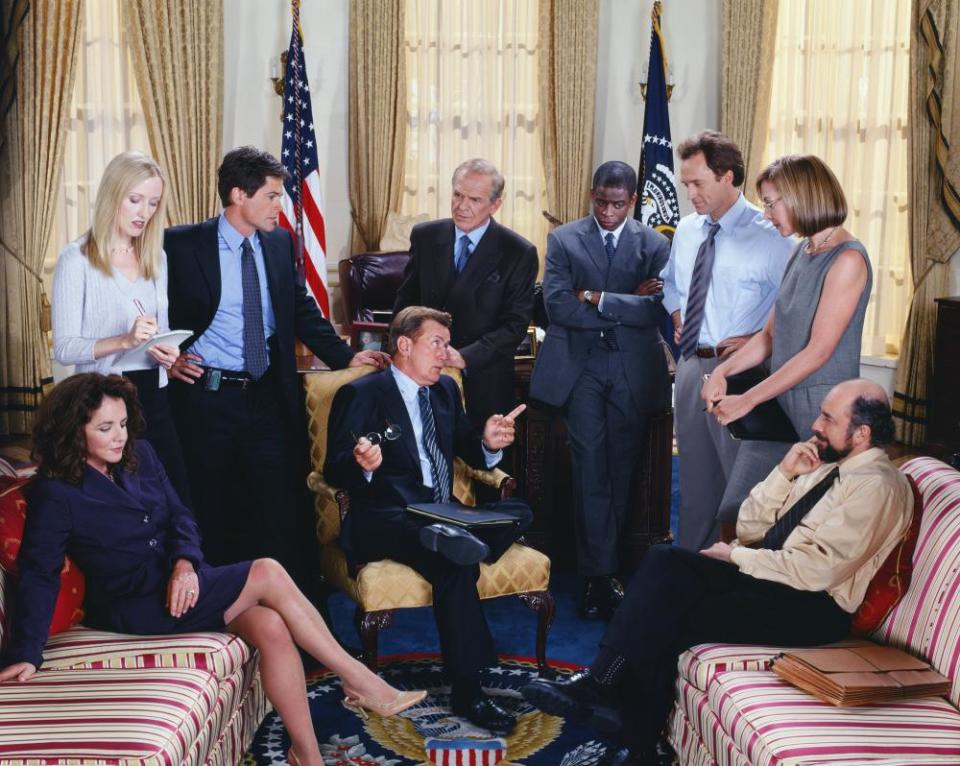 The Bartlet White House in The West Wing.