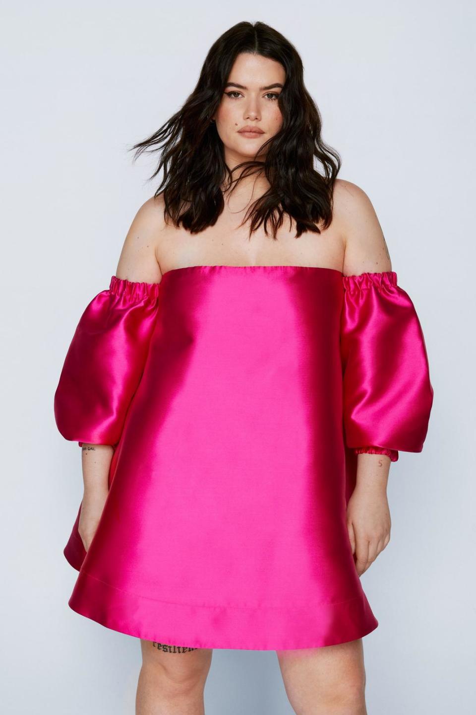 <p><a href="https://go.redirectingat.com?id=74968X1596630&url=https%3A%2F%2Fwww.nastygal.com%2Fplus-size-structured-bardot-puff-sleeve-mini-dress%2FBGG16694-535-51.html&sref=https%3A%2F%2Fwww.seventeen.com%2Ffashion%2Fg40720017%2Fplus-size-homecoming-dresses%2F" rel="nofollow noopener" target="_blank" data-ylk="slk:Shop Now;elm:context_link;itc:0;sec:content-canvas" class="link ">Shop Now</a></p><p>Plus Size Structured Bardot Puff Sleeve Mini Dress</p><p>$49.60</p><p>nastygal.com</p>