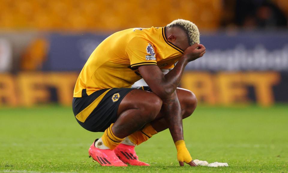 <span>Wolves have conceded seven goals in the last 20 minutes of games this season. </span><span>Photograph: Marc Atkins/Getty Images</span>