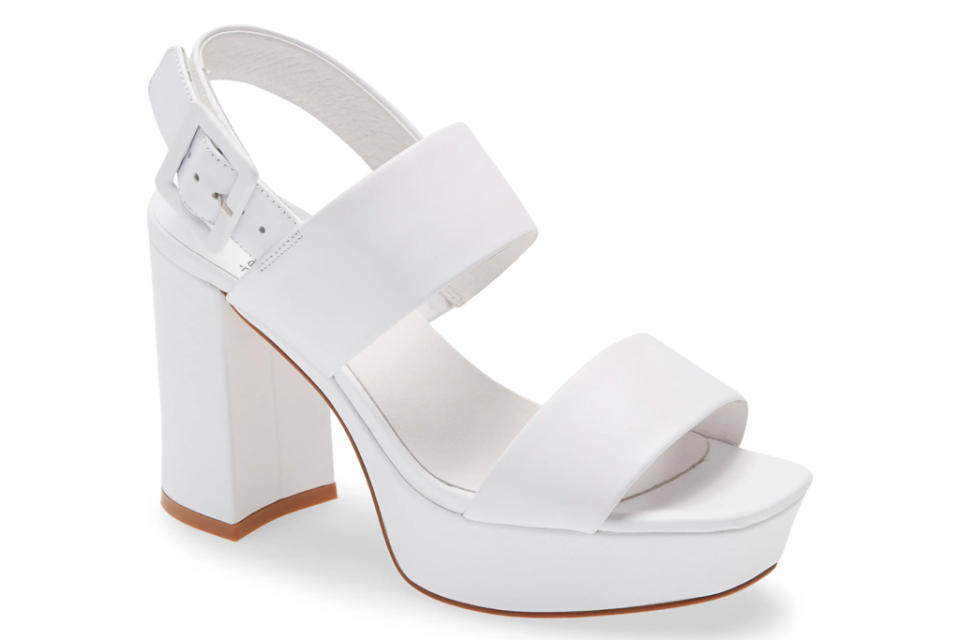 jeffrey campbell, white sandals, heels