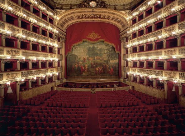 Naples: Teatro Reale di San Carlo