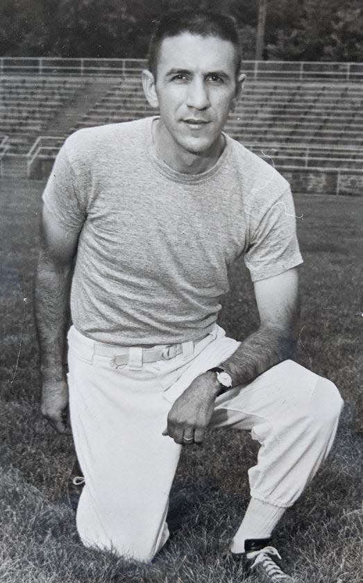 Pat Tarquinio in 1967, his second year at Beaver.