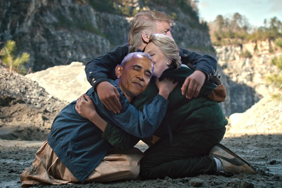 A Reddit user is convinced that Obama, Clinton and Trump knew each other in a previoud life. (Bild-Copyright: Reddit/crystalhour)