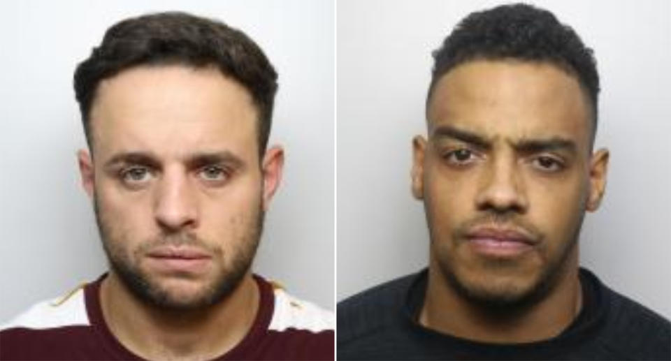 Dominic Bailey and Kieran Smith. (West Yorkshire Police)