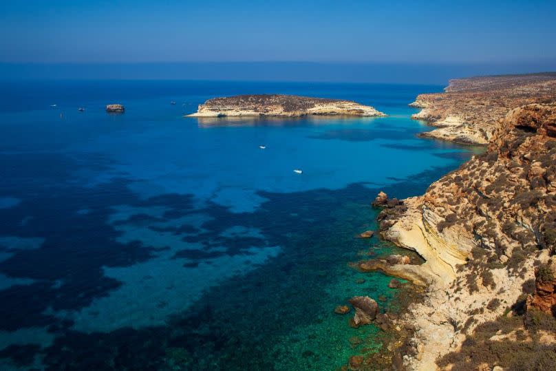 Italiens Spiaggia dei Conigli