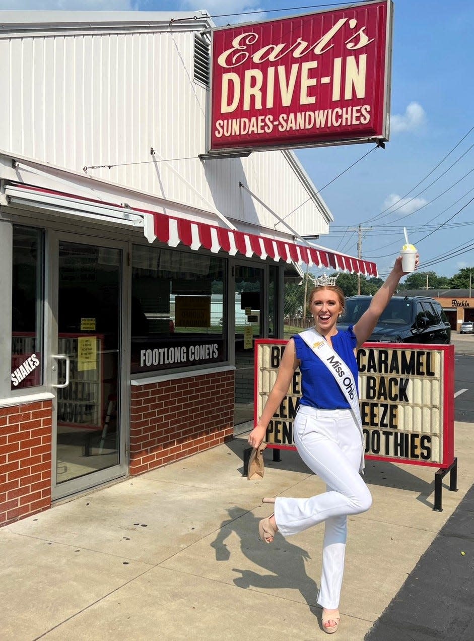 Miss Ohio Madison Miller of Coshocton competes at Miss America this week