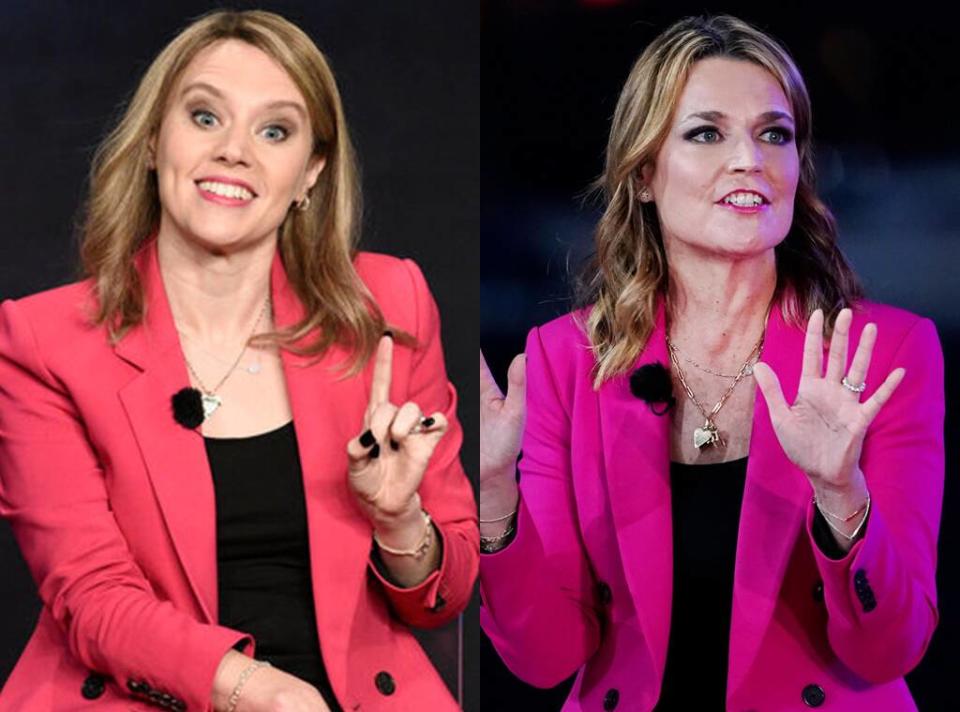 Kate McKinnon, Savannah Guthrie