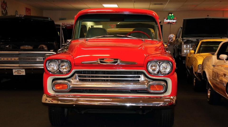 1958 Chevrolet Cameo pickup.