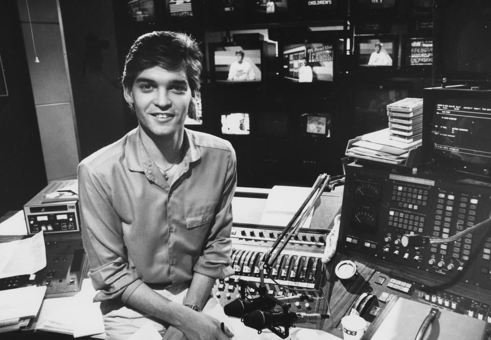 Phillip Schofield pictured in 1985 as a presenter on Children's BBC. (Photo by Don Smith/Radio Times/Getty Images)