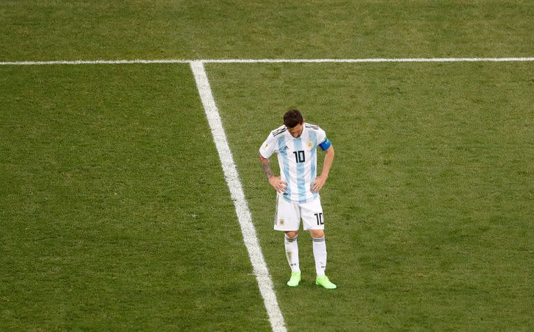 Messi, el capitán, y una actitud que fue el símbolo del partido Argentina vs. Croacia