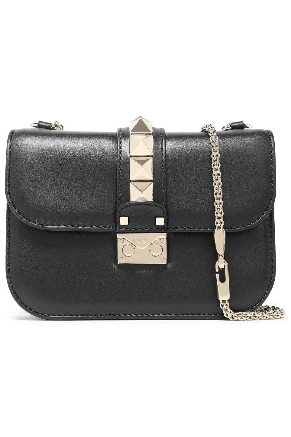 5) Glam Lock small leather shoulder bag