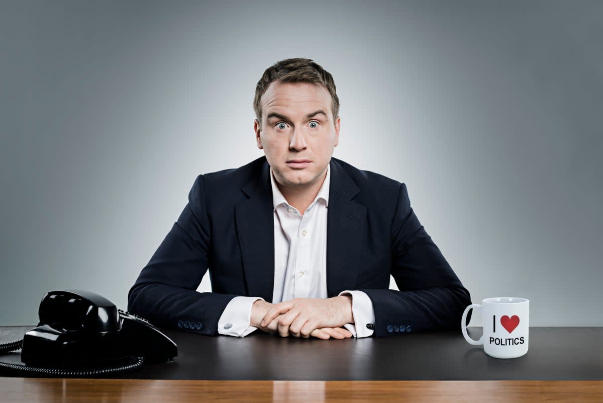 Matt Forde has caused a debate online with a tweet about someone bringing a baby to his show   (handout)