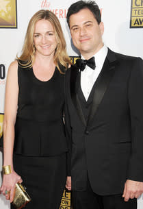 Molly McNearney and Jimmy Kimmel | Photo Credits: Gregg DeGuire/Getty Images