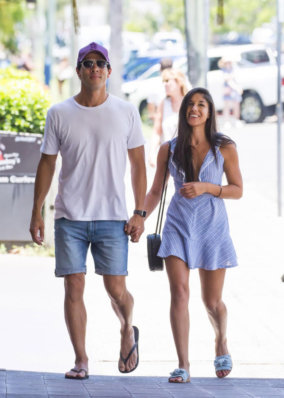 The Home and Away co-stars have gone public with their budding romance. Source: Matrix