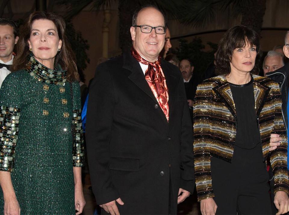 Princess Caroline, Prince Albert II, Princess Stephanie, Monaco Royals