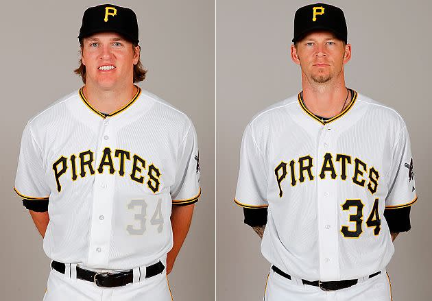 MLB Jersey Numbers on X: #RetiringThisYear: RHP A.J. Burnett