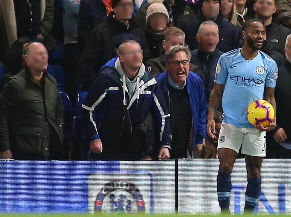 Raheem Sterling recently suffered alleged racist abuse at Stamford Bridge (Rex Features)