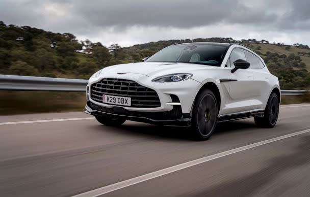 PHOTO: British automaker Aston Martin revealed its insanely fast DBX 707, an exclusive SUV designed to give a track-like experience. (Aston Martin)