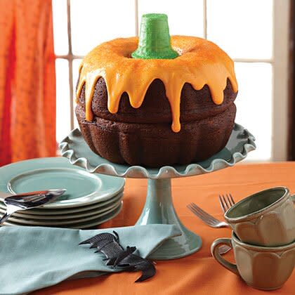 Boo-tiful Pumpkin Cake