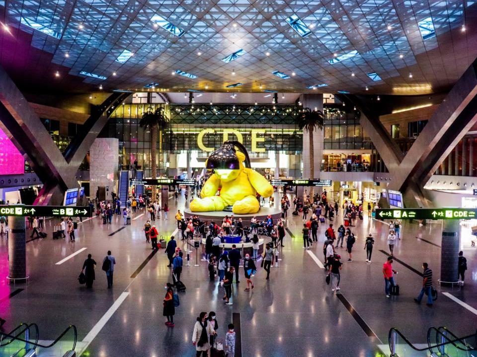 Hamad International Airport in Doha, Qatar - Doha, Qatar Trip 2021