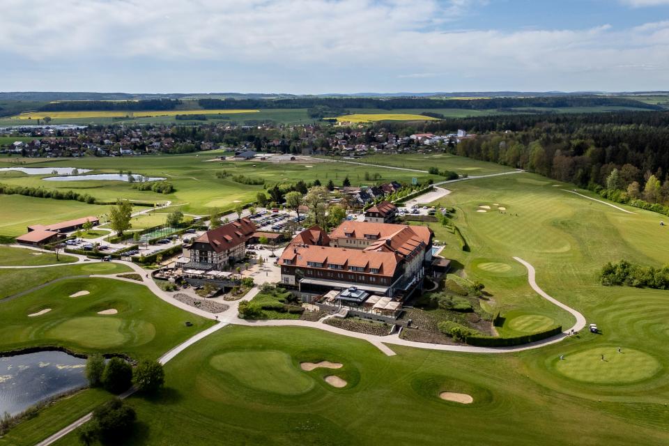 An aerial view of the Spa & Golf Resort Weimarer Land (Getty Images)