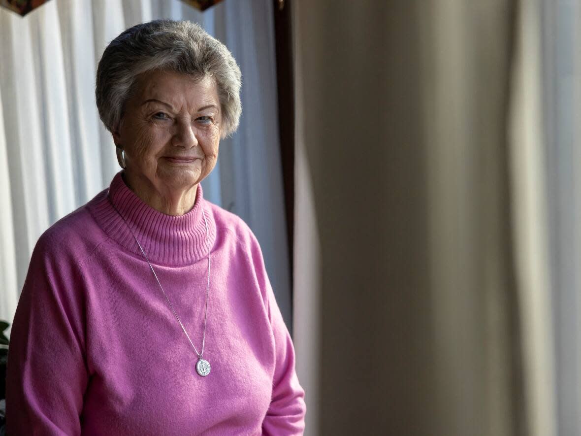 Norma Anderson, a former Republican state legislator who served as the first female majority leader in the Colorado House and Senate, is one of the plaintiffs in the Colorado case that could disqualify former U.S. president Donald Trump from the state's Republican primary ballot. (Kevin Mohatt/Reuters - image credit)