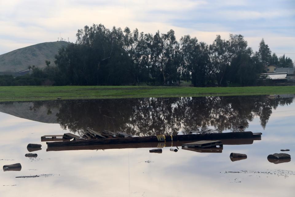 Rain poured down around the small town of Strathmore on Jan. 9 and 10, leaving areas completely inaccessible due to flooding. One home in particular, owned by the Sanchez family, was completely taken over by the muddy waters, destroying numerous cars and farm equipment in the process. The family is still waiting for the water to drain before fully assessing the property’s damage.