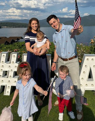 <p>David Henrie/Instagram</p> David Henrie and his family
