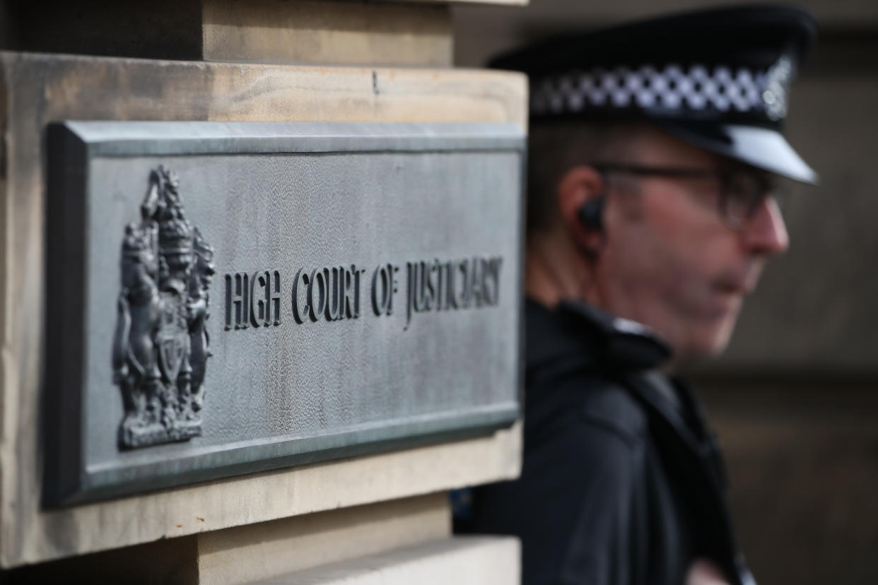 Nikolaos Karvounakis was sentenced at the High Court in Edinburgh (Andrew Milligan/PA)