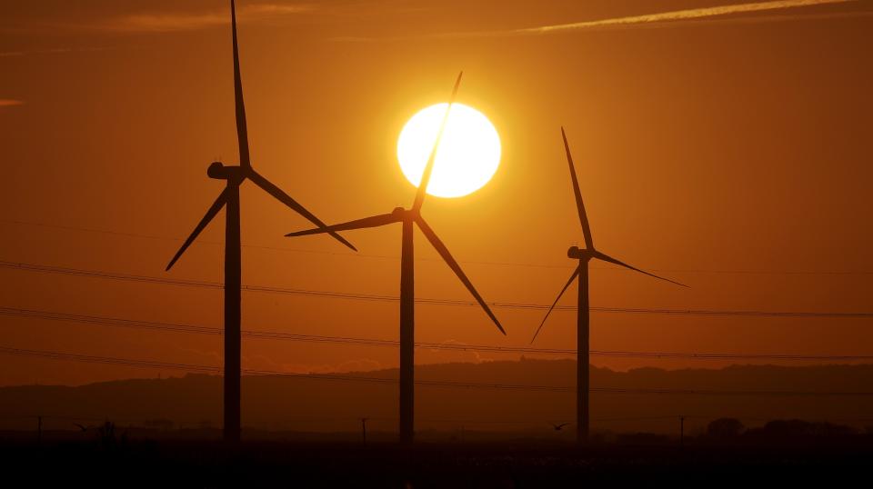 UK wind farms generated 15% of electricity last year (Picture Getty)