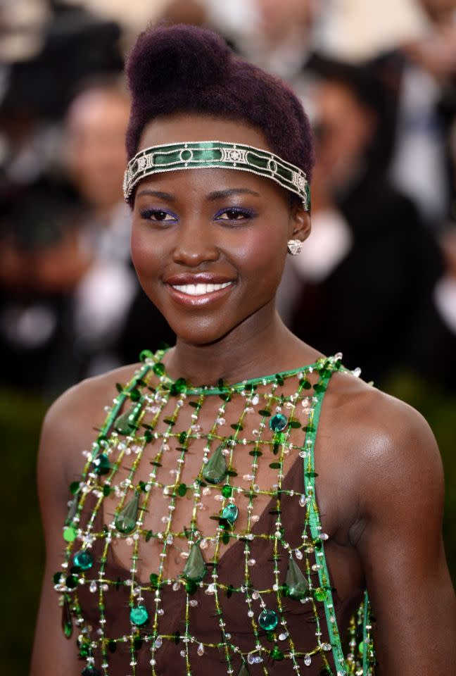 Lupita Nyong’o at the Met Gala, 2014