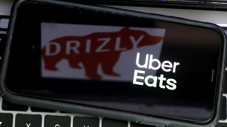 Drizly blurred by Uber Eats