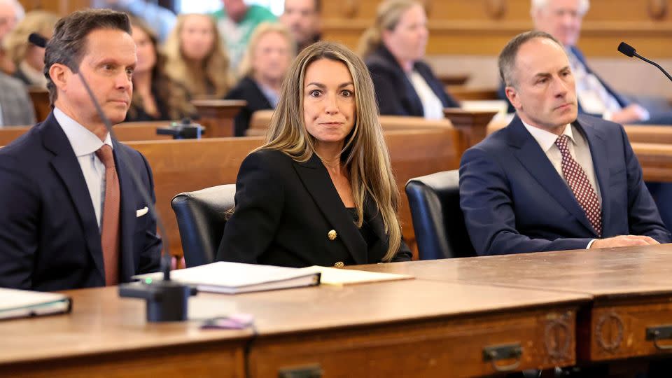 Karen Read is shown with her defense attorneys, Alan Jackson, (left) and David Yannetti at Norfolk County Superior Court. - MediaNews Group/Boston Herald/MediaNews Group/Getty Images/File